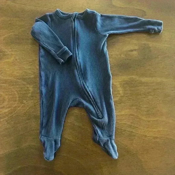 OLD NAVY. Lot of 3 Baby Boy Pajamas Long Sleeve 0-3 Months - Picture 4 of 16